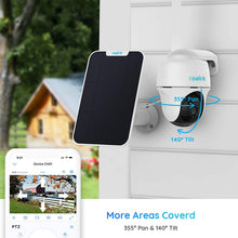 Load image into Gallery viewer, Solar Powered PTZ 4G CCTV Camera Kit
